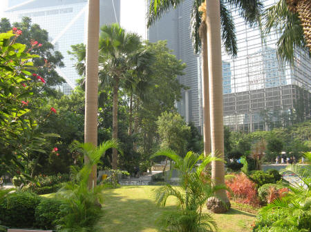Chater Garden in Hong Kong