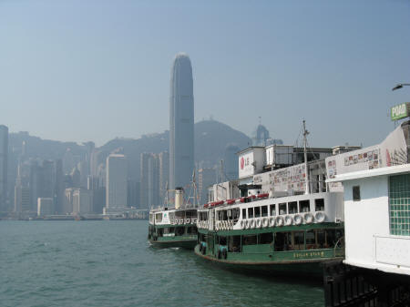 Star Ferry Pier in Kowloon (Hong Kong, China)