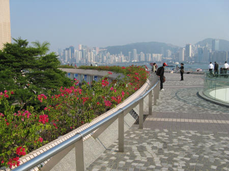 Elevated Promenade in Kowloon (Hong Kong)